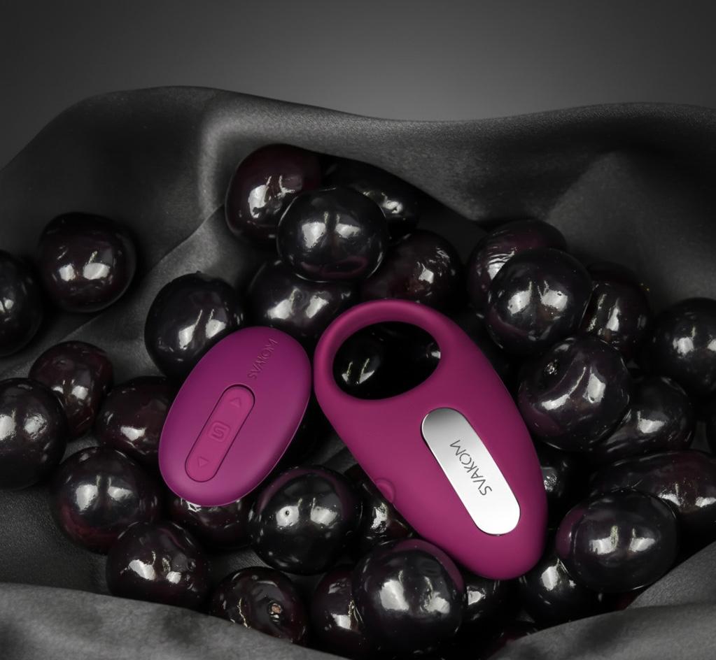 Svakom Winni Vibrating Penis Ring with Remote Control